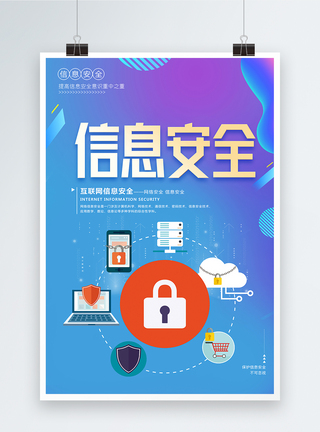 信息科技技术海报设计